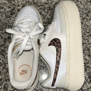 Women’s Nike Court Vision Low Platform - Cheetah Color Way